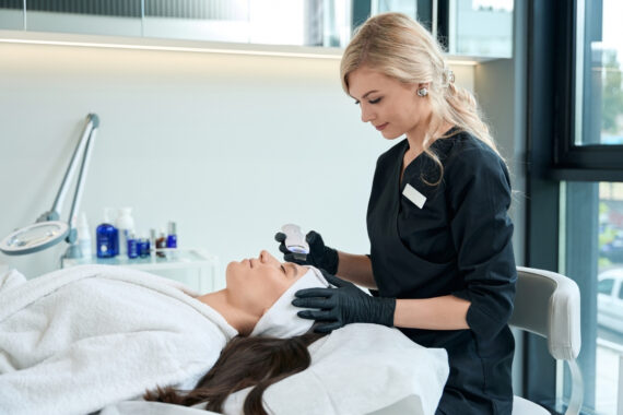 Laser skin treatment in Branson MO for skin rejuvenation, wrinkle reduction, and improved skin texture.